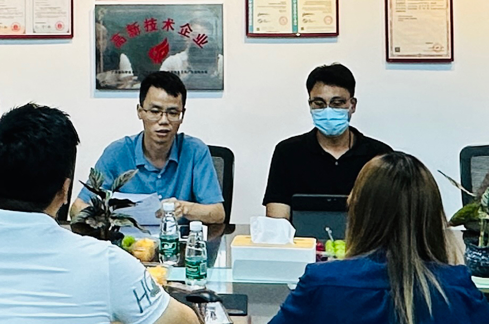 佛山市生態(tài)環(huán)境局、佛山市生態(tài)環(huán)境局順德分局領(lǐng)導(dǎo)蒞臨廣碧調(diào)研指導(dǎo)(圖2)